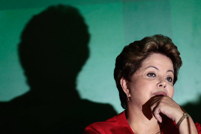 Brazil's President Dilma Rousseff.(Reuters / Ueslei Marcelino)