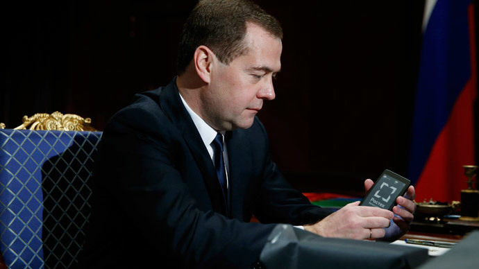 Russia's Prime Minister Dmitry Medvedev.(Reuters / Dmitry Astakhov)