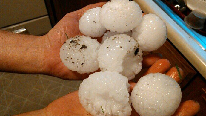 Nebraska storm: Here's what happens when baseball-sized hail strikes (PHOTOS, VIDEO)