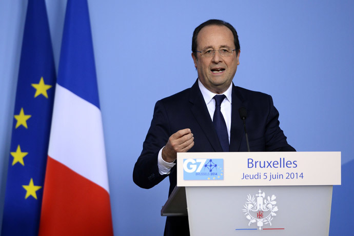 France's President Francois Hollande (AFP Photo / Alain Jocard) 