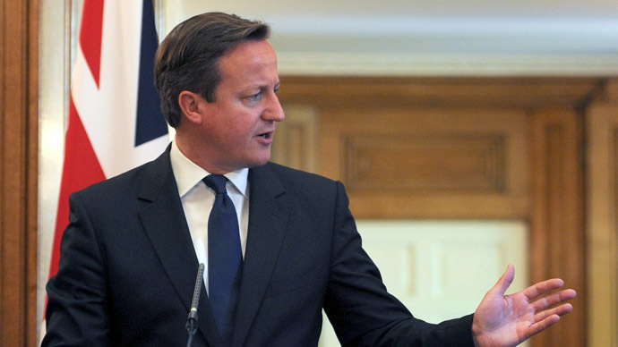 Britain's Prime Minister David Cameron (Reuters/Anthony Devlin)
