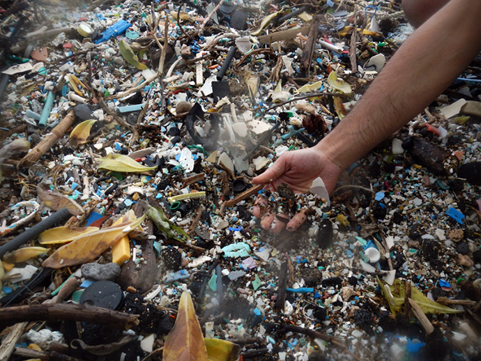 Trash from Kamilo Beach, Hawaii (Photo by Gabriella Levine / flickr.com)