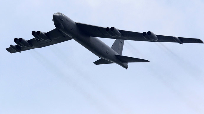 A Boeing B-52 Stratofortress strategic bomber (Reuters/Tim Chong)