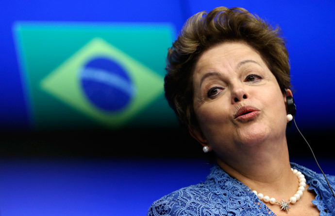 Brazil's President Dilma Rousseff.(Reuters / Francois Lenoir)