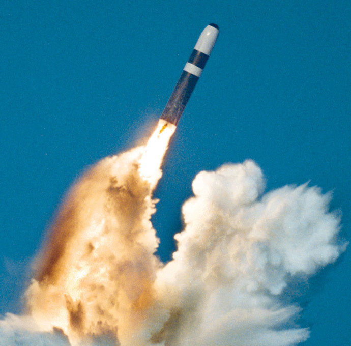 A Trident II, or D-5 missile (Reuters)