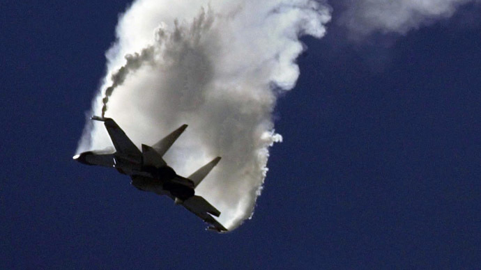 Sukhoi-24 bomber jet. FILE PHOTO (AFP Photo/Frederick Florin)