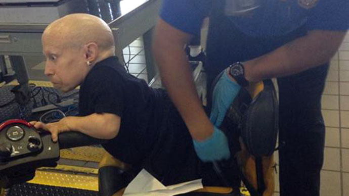 Austin Powers’ Mini-Me gets special attention from the TSA