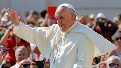 Pope Francis: Communists ‘stole’ the flag of Christianity