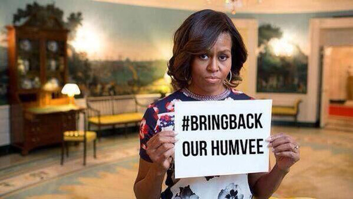 ISIS mocks Michelle Obama on Twitter, boasts of Iraq victory