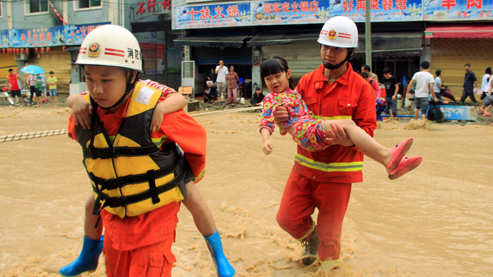 3 million affected by deadly floods in China (PHOTOS)