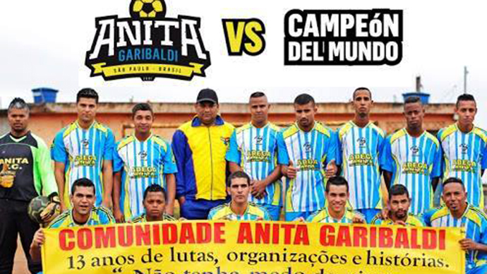 Brazilian slum team challenges World Cup champs