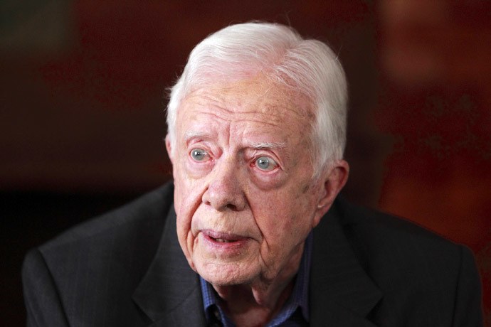 Former U.S. President Jimmy Carter (Reuters/Navesh Chitrakar)