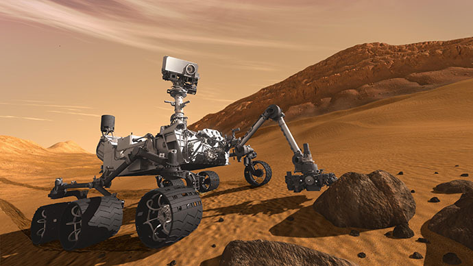 opportunity rover selfie