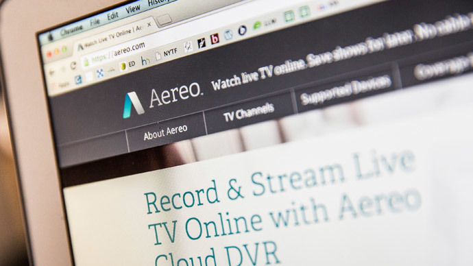 Aereo streaming TV service deemed illegal by Supreme Court