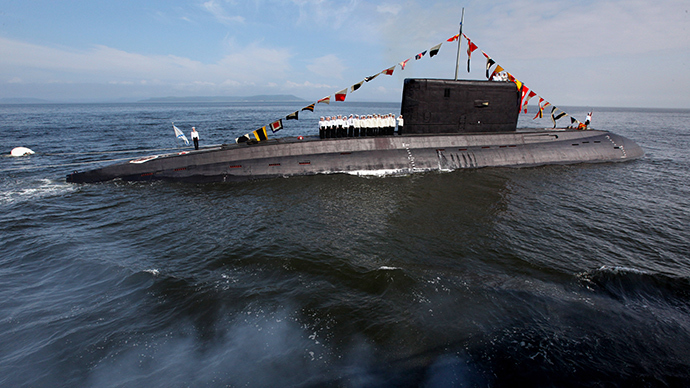 A Varshavyanka class diesel-electric submarine (RIA Novosti / Vitaliy Ankov)