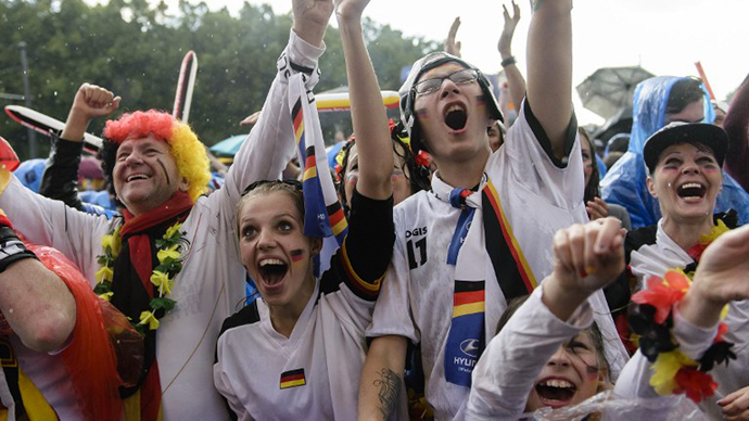 German World Cup fans warned not to sing or face paint
