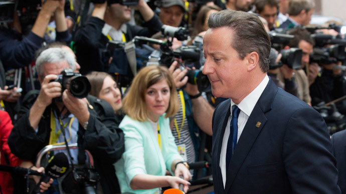 ​'Defeated' Cameron congratulates Juncker on EC win, says it's not a 'fatal blow'
