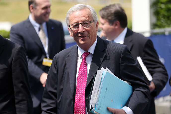 Jean-Claude Juncker.(Reuters / Francois Lenoir)