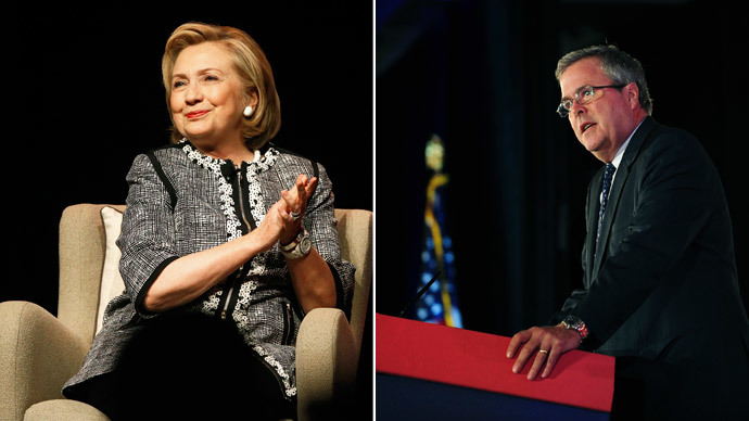 Jeb Bush catching up with Hillary Clinton in presidential polls