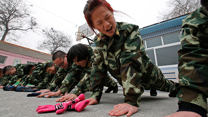 Real-life 'Call of Duty' camps recruit Chinese internet-addicted teens (PHOTOS)