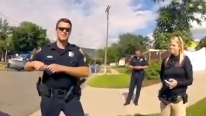 Furious man confronts police after learning they killed his dog (VIDEO)