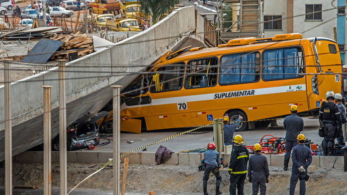 Fatalities As Bridge Collapses In World Cup Host City, Crushes Several ...