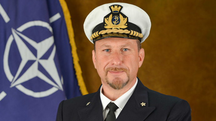 Captain Giovanni Piegaja (Photo from www.mc.nato.int)