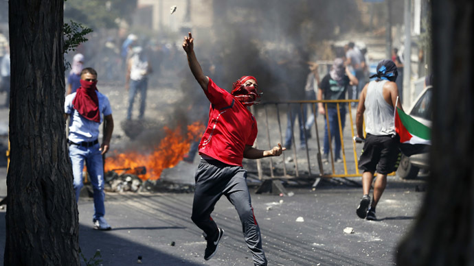 Israeli police, Palestinians clash in Jerusalem as Arab teen’s funeral held