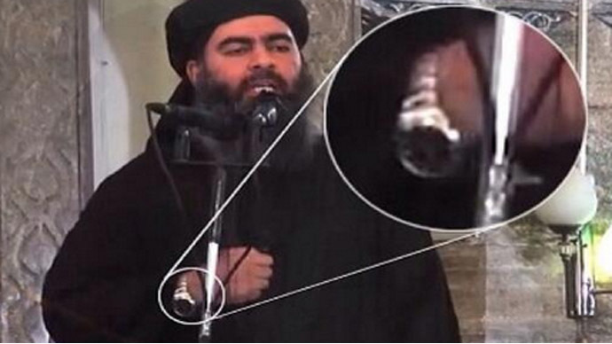 Bond bling? ISIS leader flaunts flashy wristwatch, sparks online mockery
