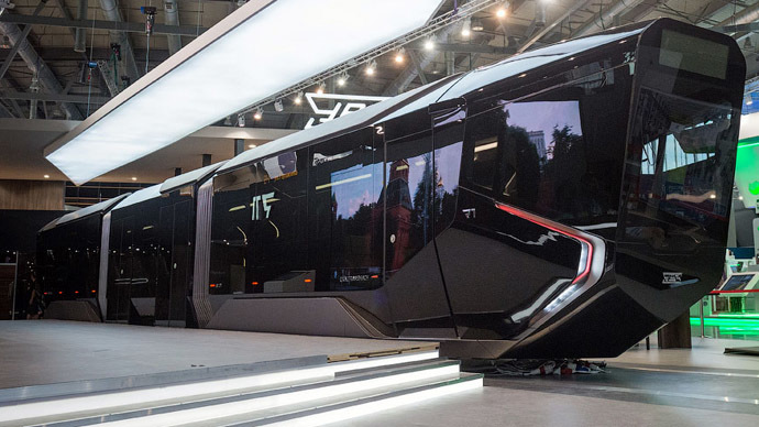 BatTram, anyone? 'Badass' new Russian streetcar revealed (PHOTOS)