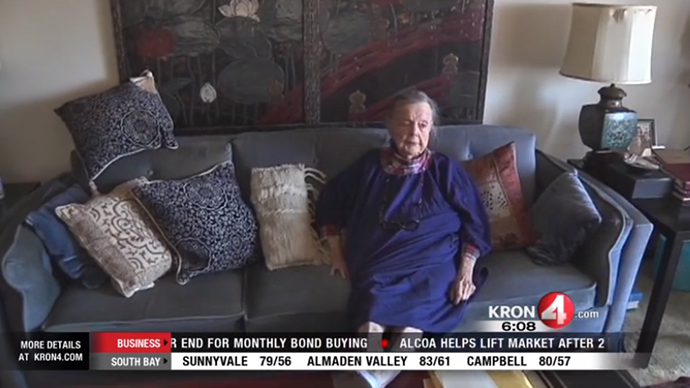 Protesters defend San Francisco woman, 98, from eviction