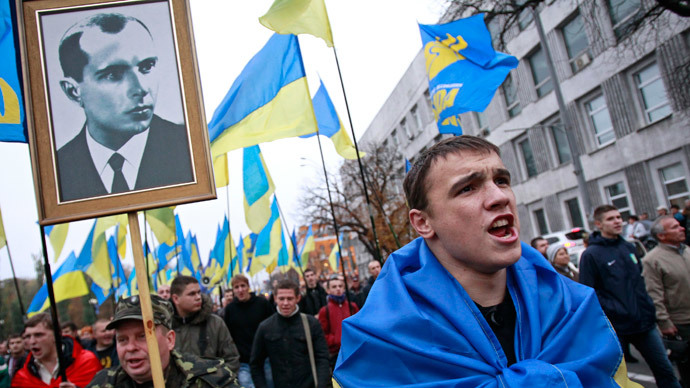 MPs in Western Ukrainian Lvov demand Poroshenko reinstate Nazi collaborators as national heroes