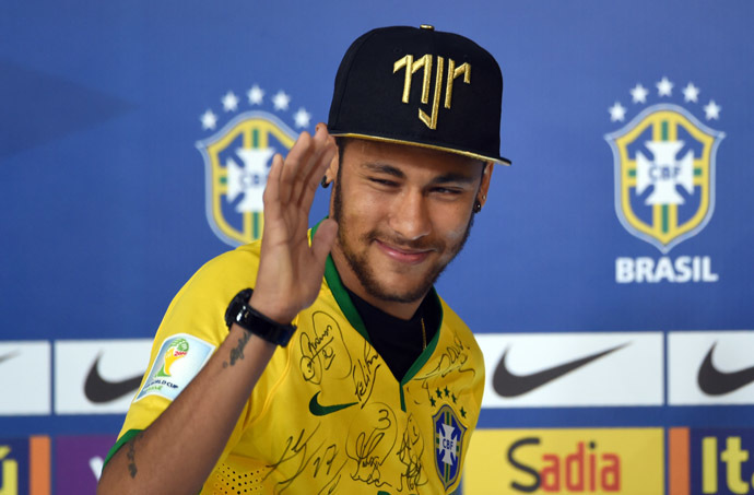Brazil's forward Neymar (AFP Photo/Vanderlei Almeida)