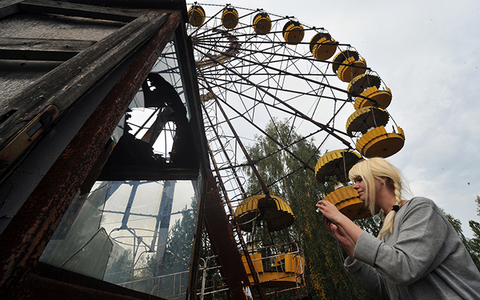 Pripyat, near the Chernobyl nuclear power plant (AFP Photo / Genya Savilov)