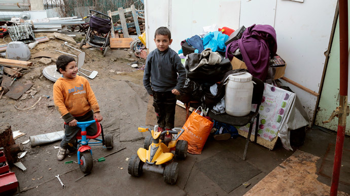 Belgian town deploys loud music to drive Roma caravans out