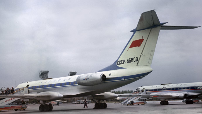 A Tu-134 aircraft at Vnukovo airport.(RIA Novosti / Vladimir Akimov)