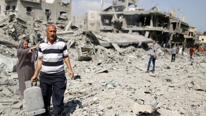France's Hollande urges action on 'massacres' in Gaza