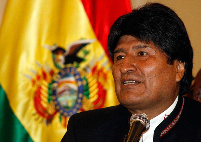 Bolivia's President Evo Morales (Reuters / Bolivian Presidency)