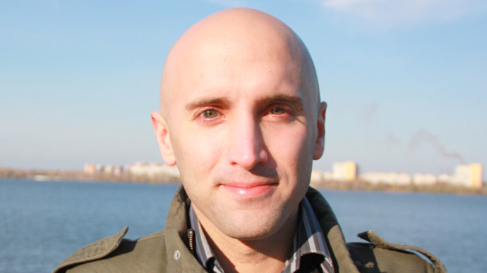 UK journalist and RT contributor Graham Phillips (Photo from grahamwphillips.com)