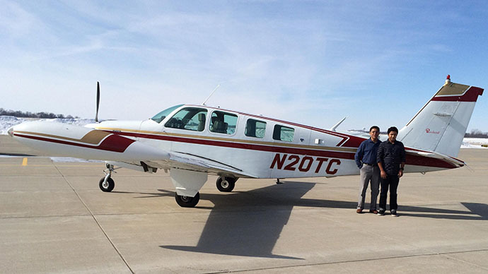 Father-son bid to pilot aircraft around the world ends in tragedy