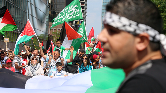 The Right to Resist: 5,000 rally for Palestine in Brussels, Israel gets 500