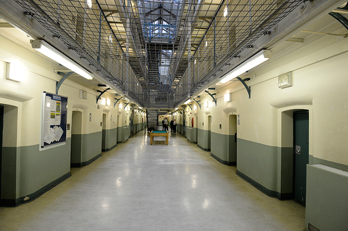 A general view shows C wing at Wormwood Scrubs prison in London (Reuters / Paul Hackett)