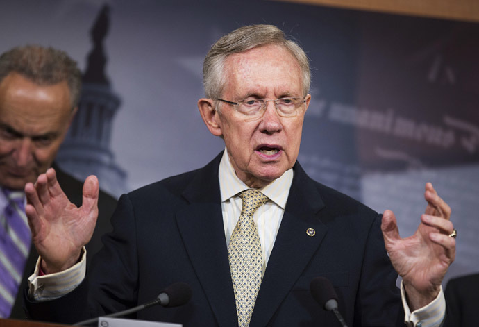 Senate Majority Leader Harry Reid (D-NV) (Reuters/Joshua Roberts)