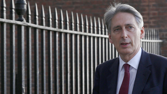 Britain's Foreign Secretary, Philip Hammond, has failed to describe the IDF's use of force in Gaza as disproportionate. (Reuters/Luke MacGregor)