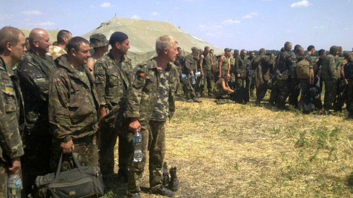 Over 400 Ukrainian troops cross into Russia for refuge