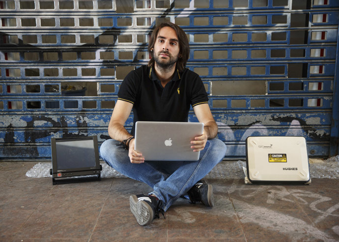 Cybersecurity researcher Ruben Santamarta (Reuters/Andrea Comas)