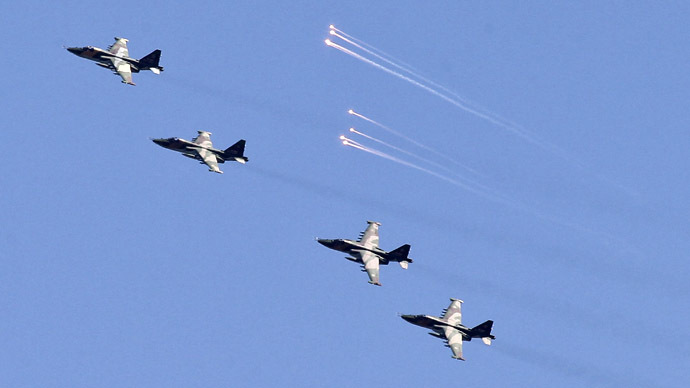 Russian Air Force begins massive scheduled drills