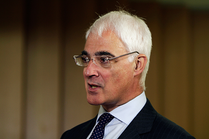 Alistair Darling, head of the Better Together anti-secessionist campaign and former British finance minister (Reuters / Simon Newman)