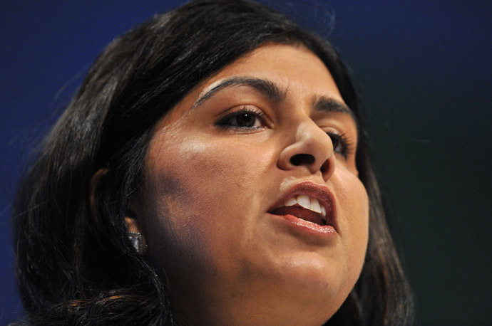 Baroness Sayeeda Warsi resigned as foreign office minister on Tuesday, emphasizing Downing Streetâs political stance on Israel's actions in Gaza was âmorally indefensible.â (Reuters/Toby Melville)