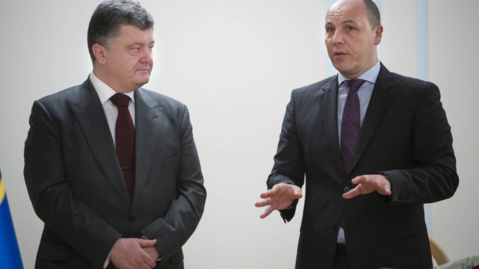 Ukraine’s security chief Parubiy resigns